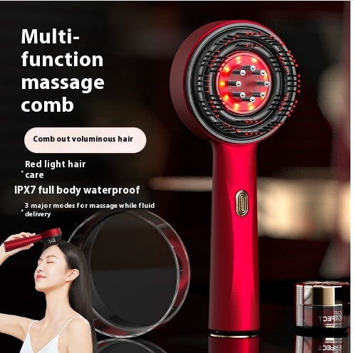 Red Light Therapy Scalp Massager Comb – Advanced Hair Growth & Scalp Care Tool